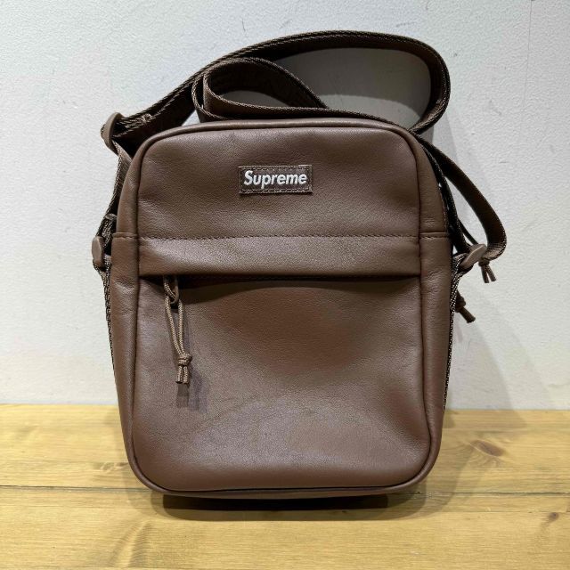 Supreme 24aw Leather Shoulder Bag シュプリーム レザー