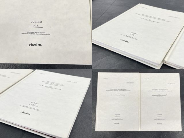 未開封有 VISVIM カタログ 7種類9冊セット 【中古】 SS07 SS08 fW05-06