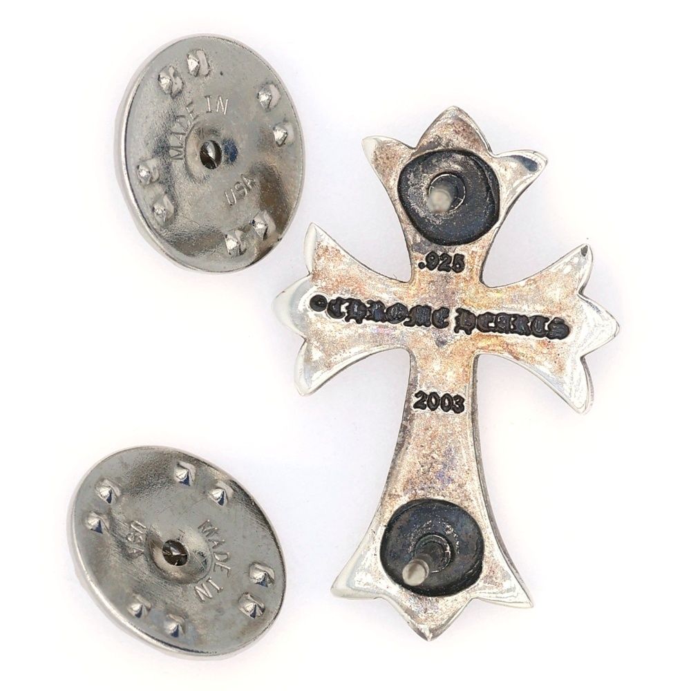CHROME HEARTS タイニー クロス ピン ブローチ シルバー CHROME HEARTS (クロムハーツ) PIN CROSS TINY タイニー クロス ピン