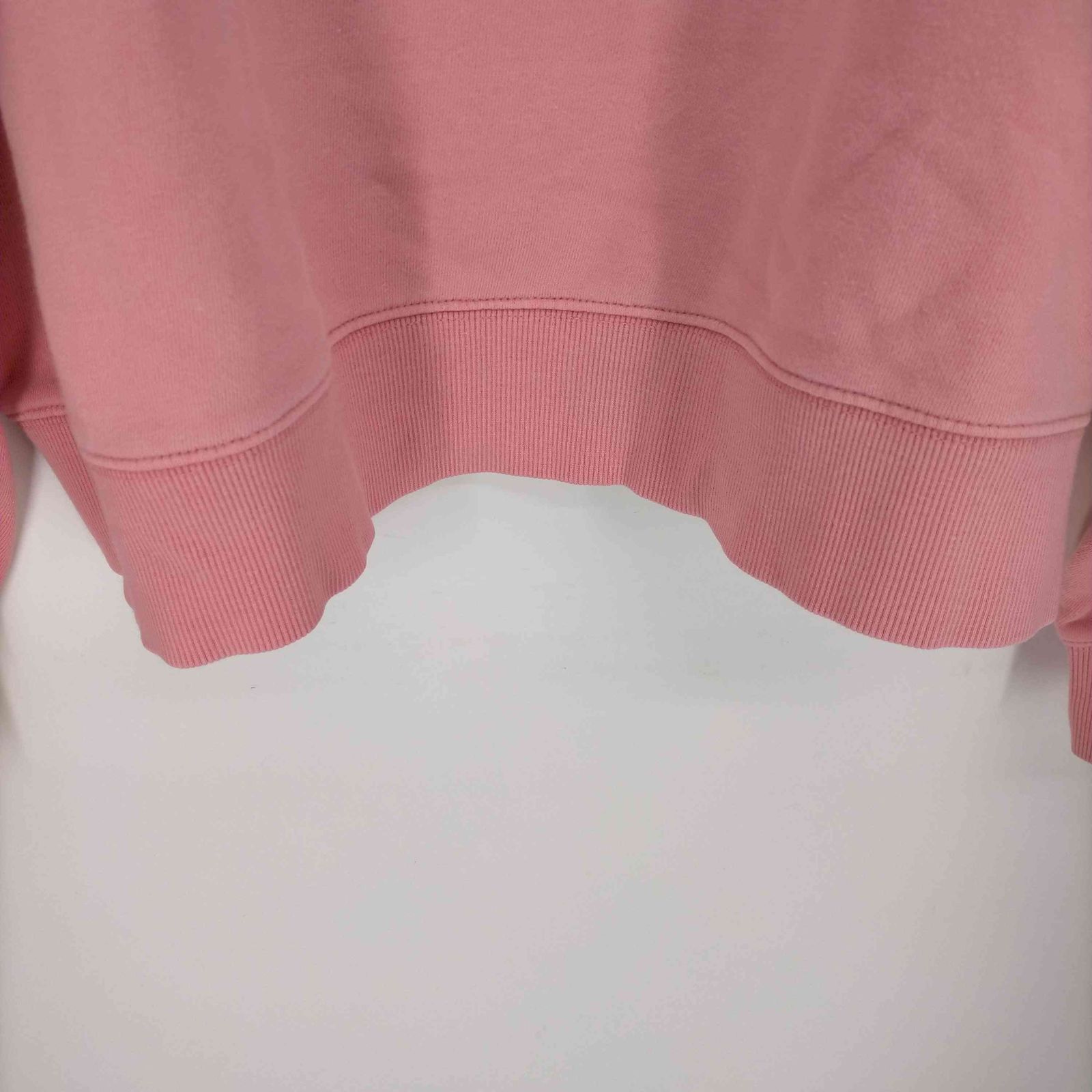 アダーエラー ADER error 19SS PINK SWEAT ロゴ プリント クルーネック  