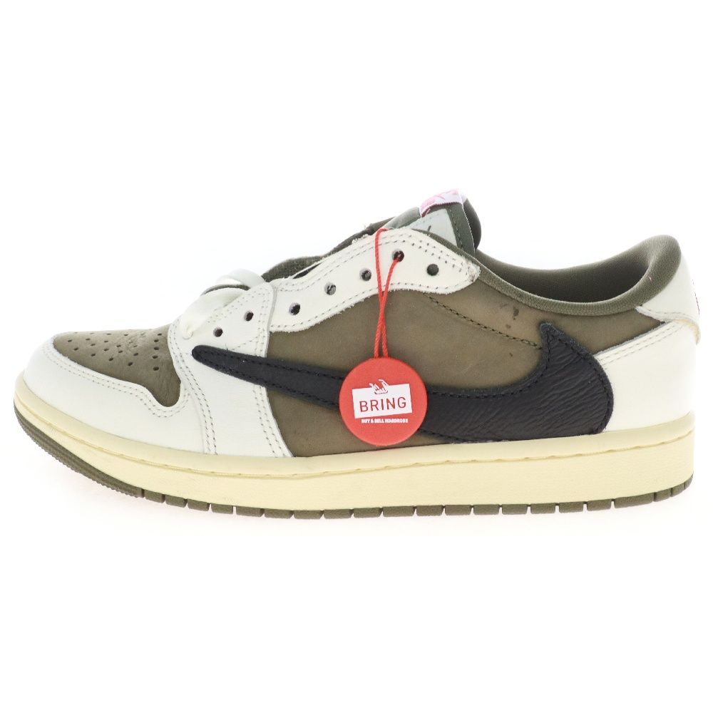 NIKE (ナイキ) ×TRAVIS SCOTT AIR JORDAN 1 LOW OG REVERSE OLIVE 