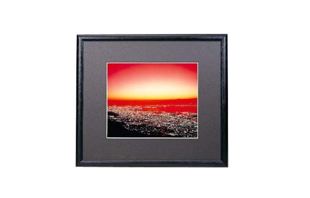 アクリル M5000 A3ノビ ワイドマットフレーム 木製 額縁 ブラック FUJICOLOR 406533