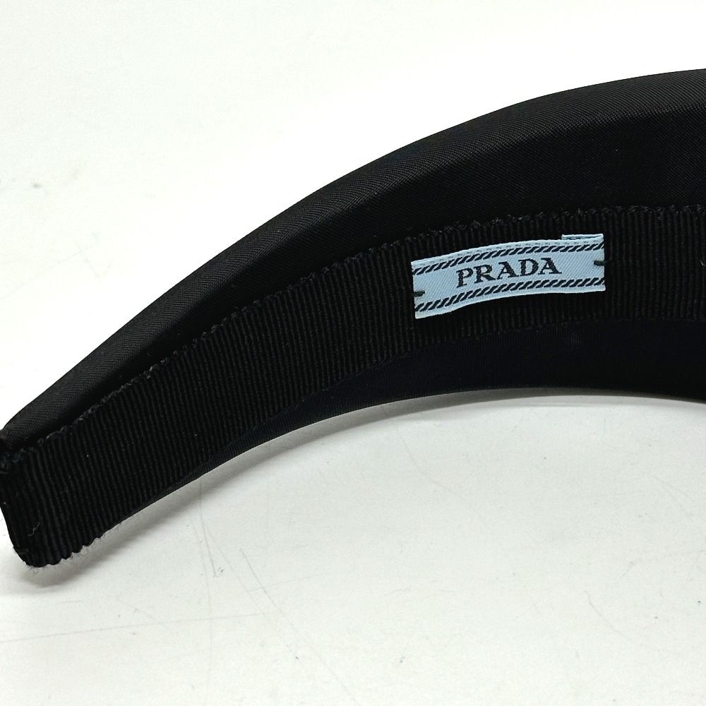 大幅値下げ！【確実正規品】PRADA ナイロン カチューシャ ヘアアクセサリー 大幅値下げ！【確実正規品】PRADA ナイロン カチューシャ ヘア