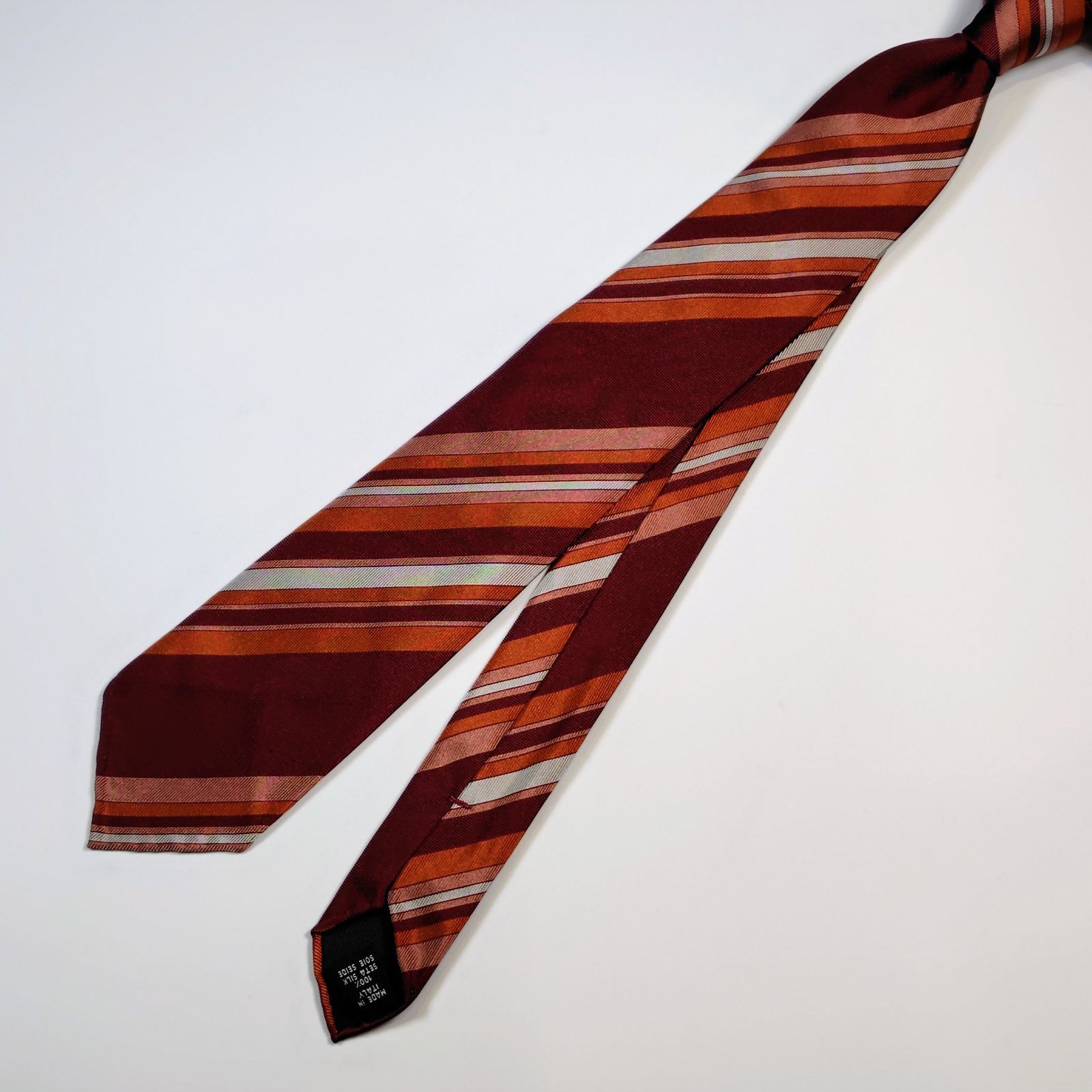 極美品・新品】TIE YOUR TIE ネクタイ イタリア製 シルク100