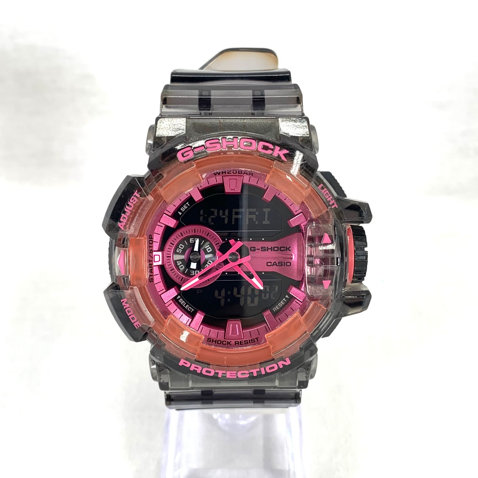 CASIO カシオ 腕時計 G-SHOCK GA-400SK-1A4JF スケルトン - メルカリ
