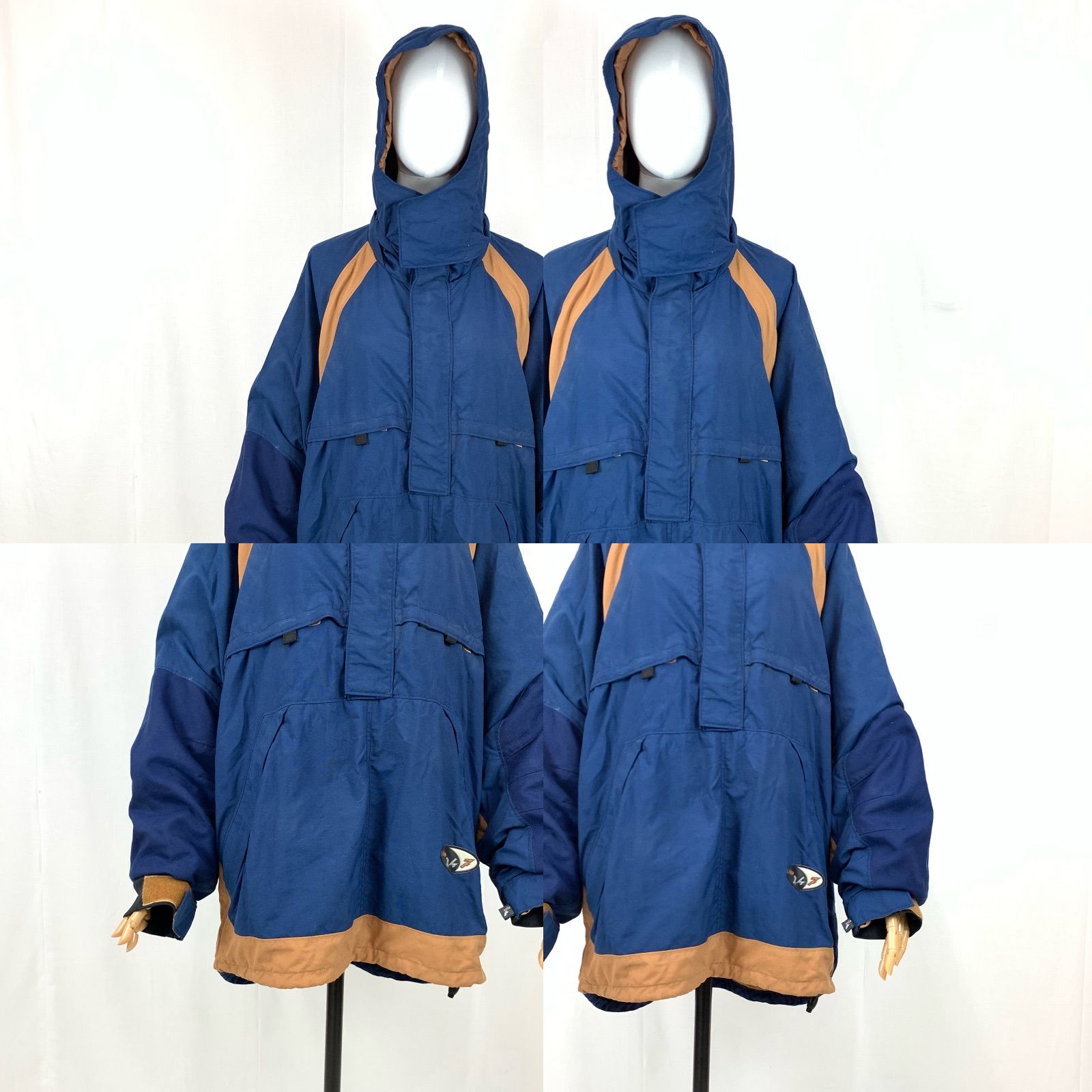 FILA（フィラ） 希少 スキーウェア セットアップ 上下セット ネイビー