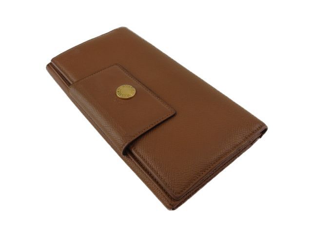 ブルガリ 長財布 Wホック 三つ折り 財布 レディース メンズ ロゴ