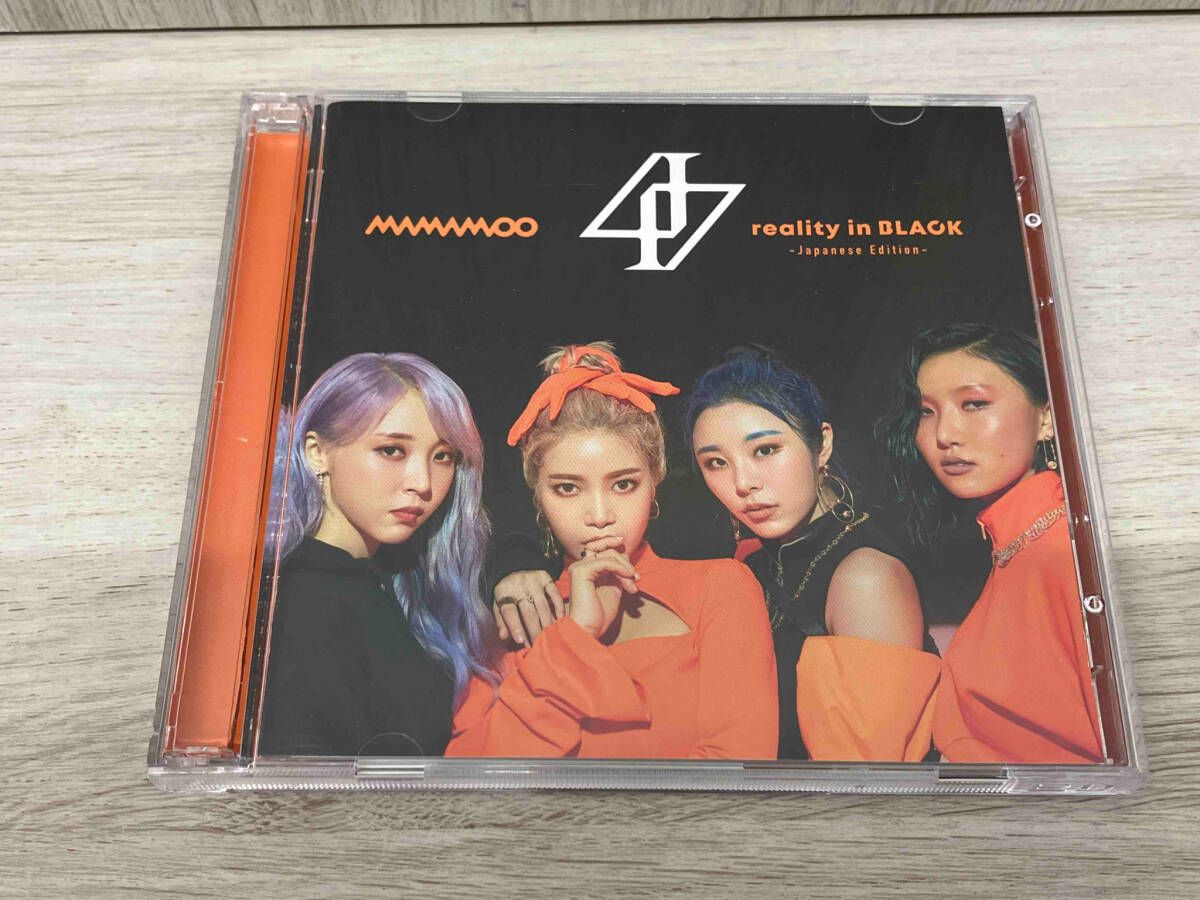 MAMAMOO CD reality in BLACK -Japanese Edition-(初回限定盤A