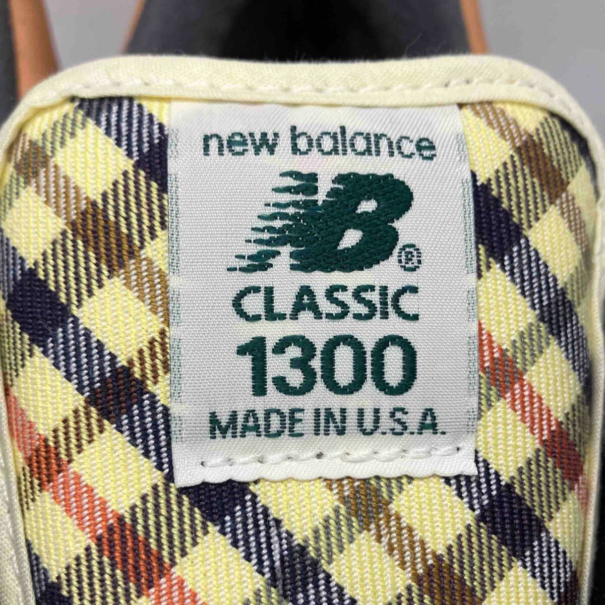 NB6☆【NEW BALANCE】 1300 Plaid Pack M1300TB スニーカー グレー 
