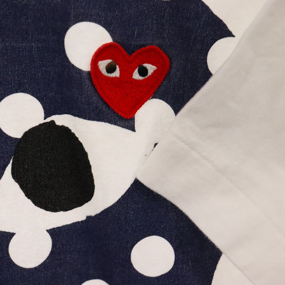 コムデギャルソン プレイ 新品 ハート型水玉模様Tシャツ Mサイズ 楽天市場】COMME des GARCONS コムデギャルソン Tシャツ サイズ