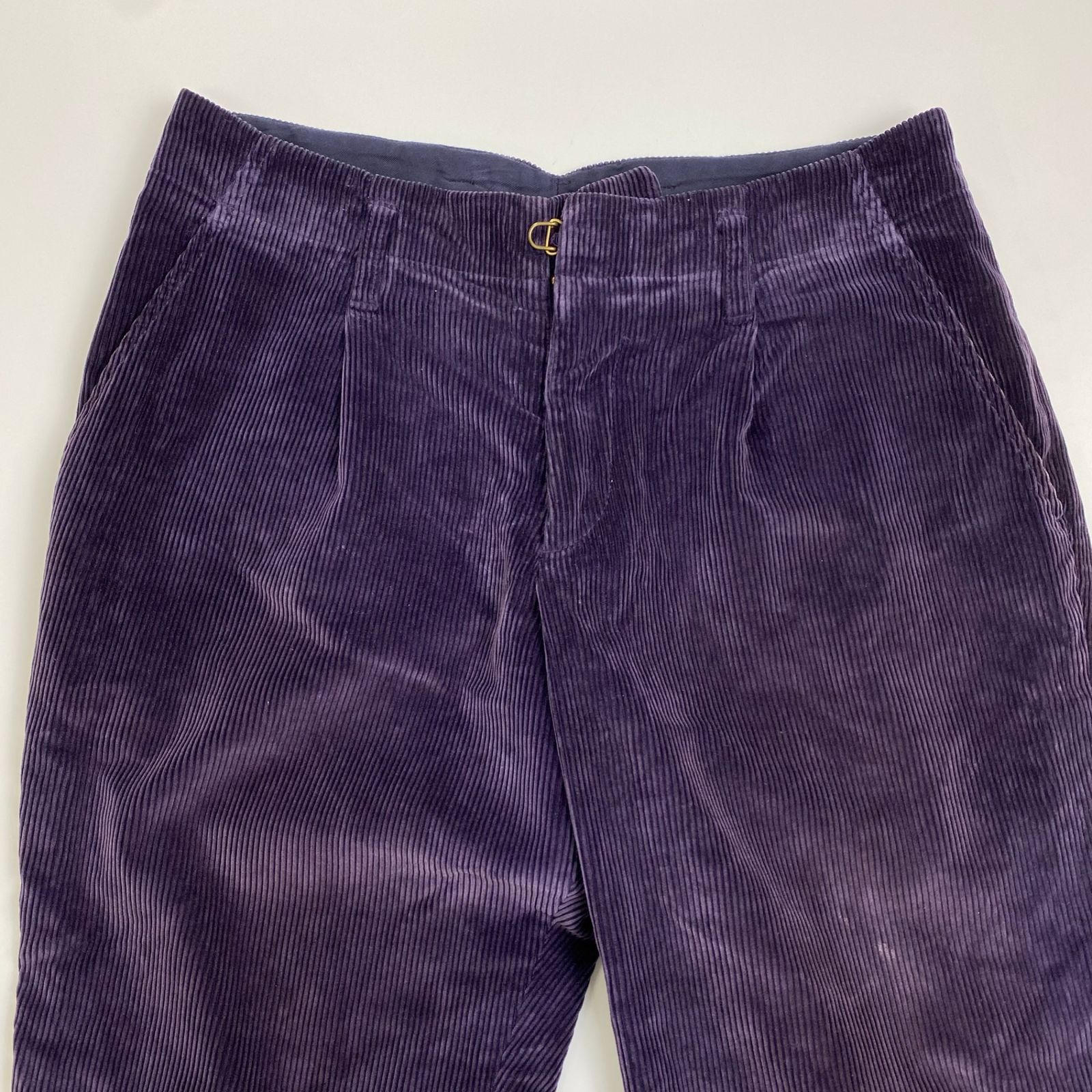 kolor カラー / 1タック コーデュロイパンツ 12AW 参考定価：33,000+ 