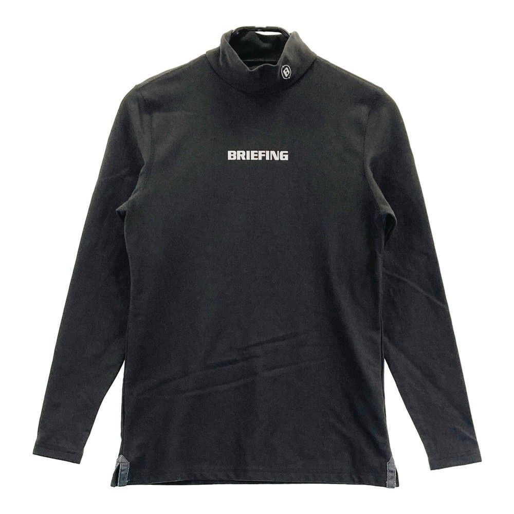 サイズ：S BRIEFING GOLF ブリーフィング  裏起毛 ハイネック 長袖Tシャツ  グレー系 [240101242235]# ゴルフウェア メンズ ストスト