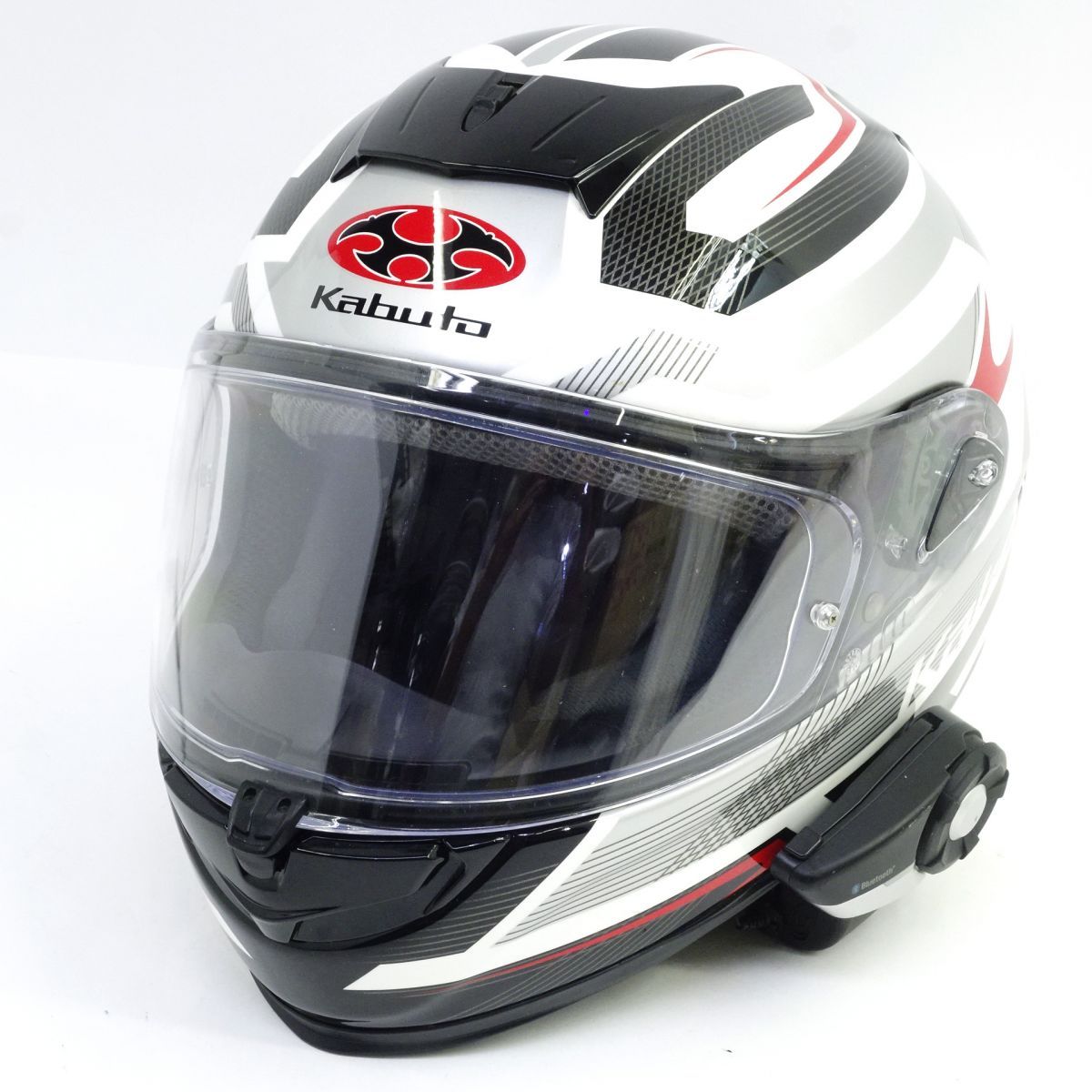 カケルクオラテックス　レッドポンプ5本セット　中古5 OGK KABUTO/オージーケーカブト AEROBLADE-5 フルフェイス