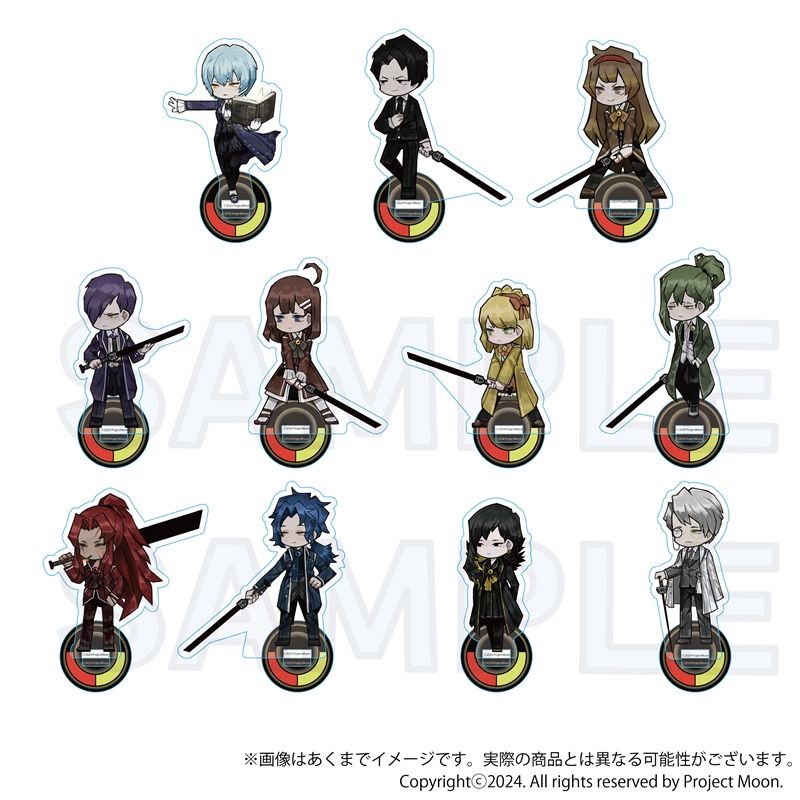 |公式 Library Of Ruina_トレーディングアクリルスタンド BOX 11個入り 公式グッズ colleize