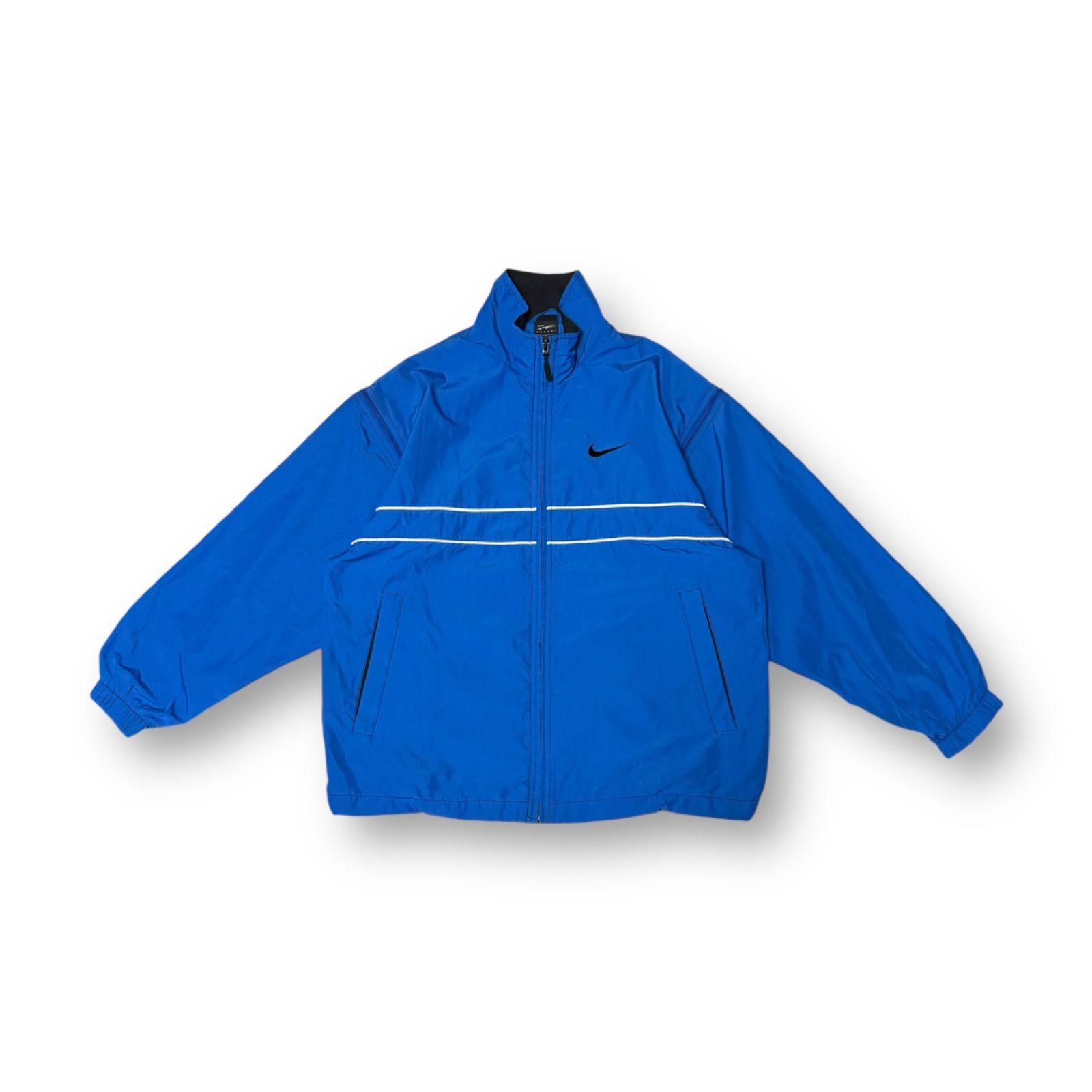 90s NIKE AGASSI 2WAY Gimmick Nylon Jacket ナイキ アガシ