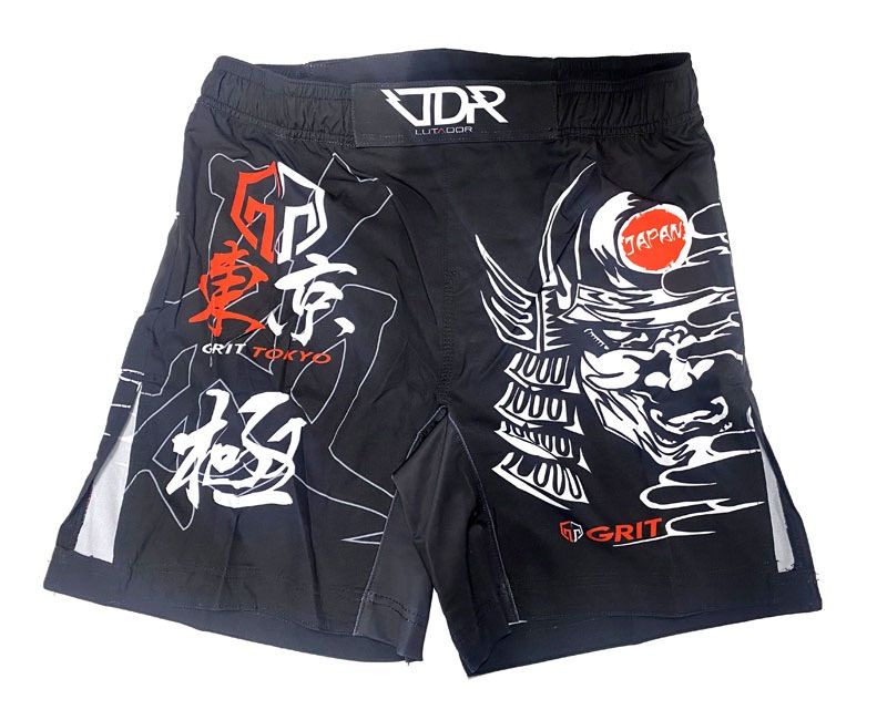 GRIT×LUTADOR SAMURAI ラッシュガード GRIT×LUTADOR JAPAN SAMURAI FIGHT SHORTS GRIT×LUTADOR 2407 SAMURAI