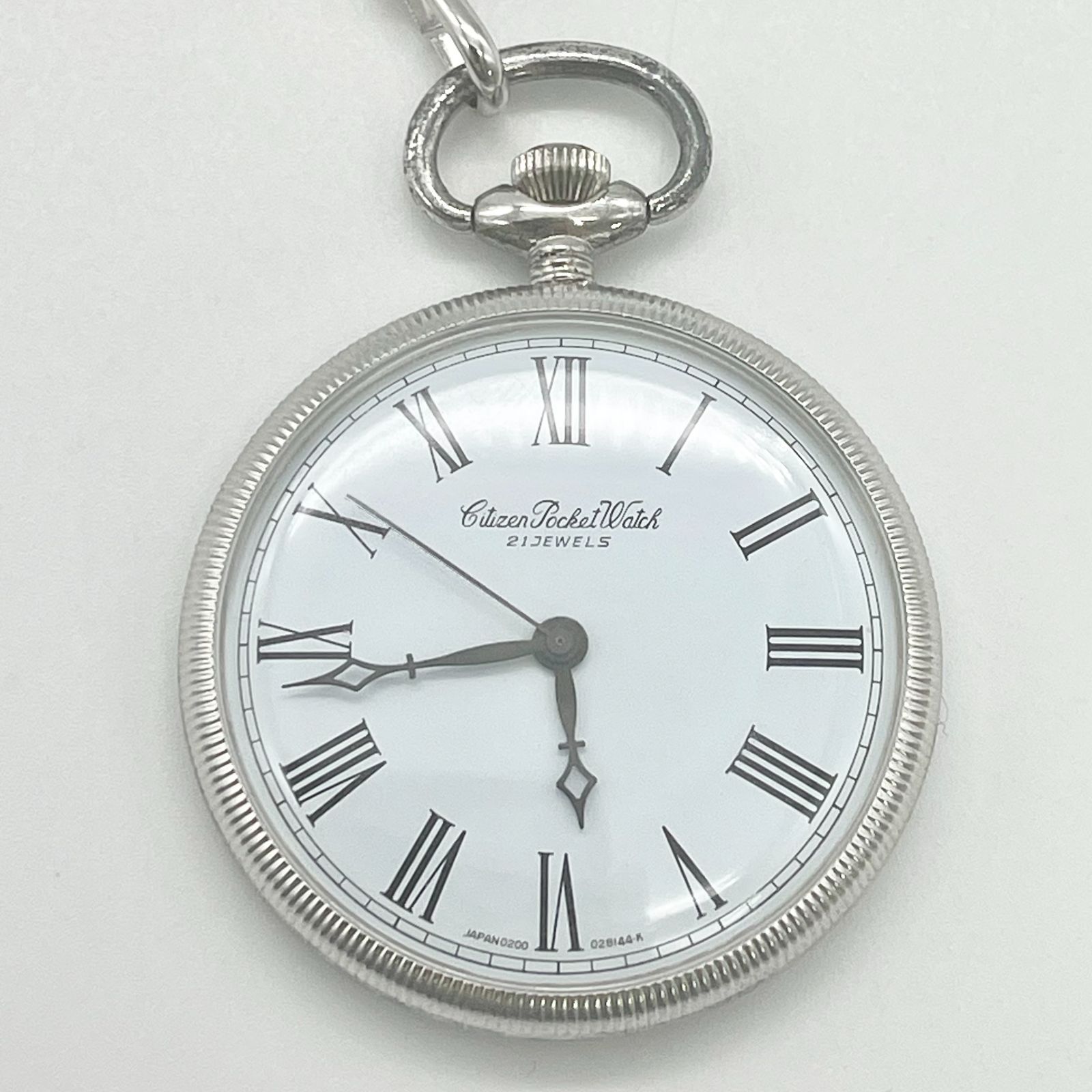 稼働品】 Citizen Pocket Watch シチズン ポケットウォッチ 21Jewels 