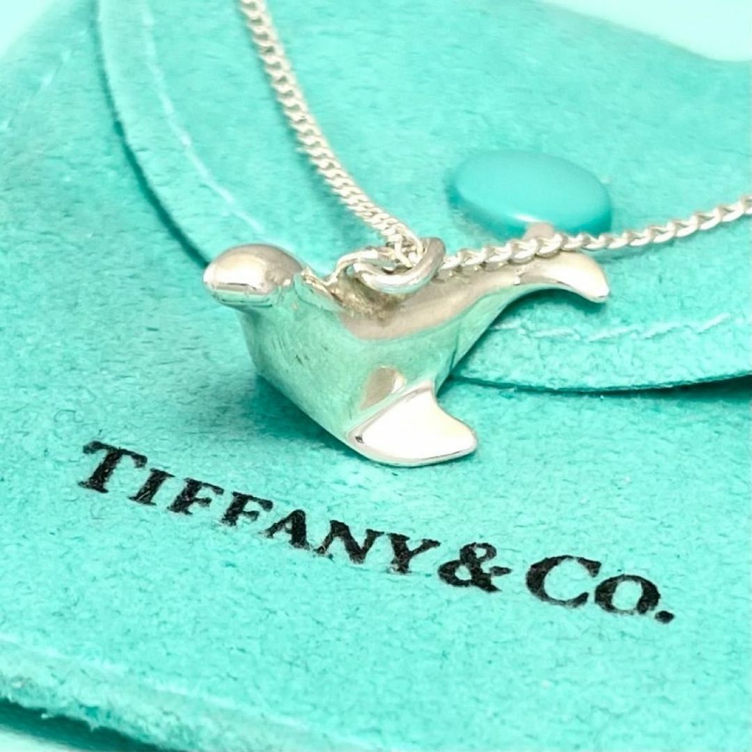 希少 希少 TIFFANY オールド ティファニー ネックレス ホルン ラッパ