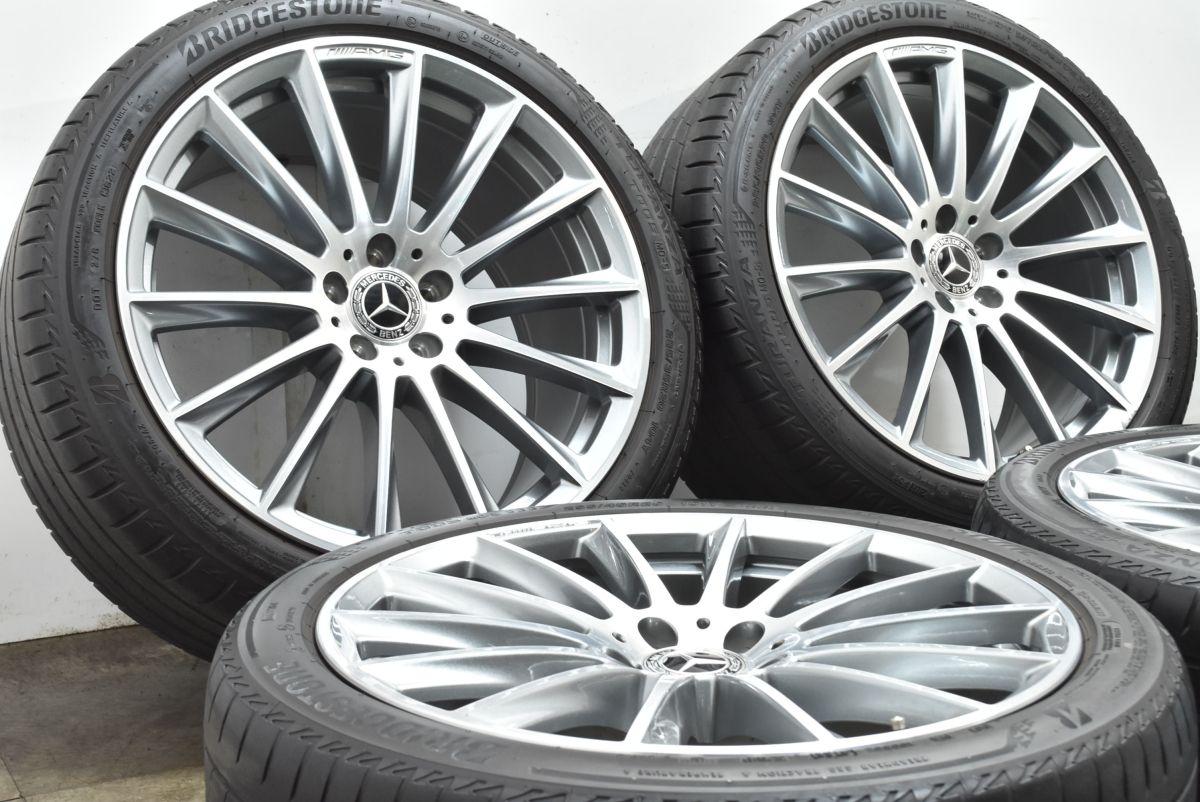 正規品 ベンツ W223 Sクラス AMGライン 純正 20in 9J 34 10J 48.1 PCD112 ブリヂストン トランザ T005 255|40R20 285|35R20