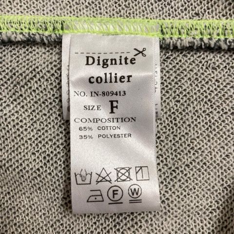 ディニテコリエ Dignitecollier ワンピース ロング 長袖 F
