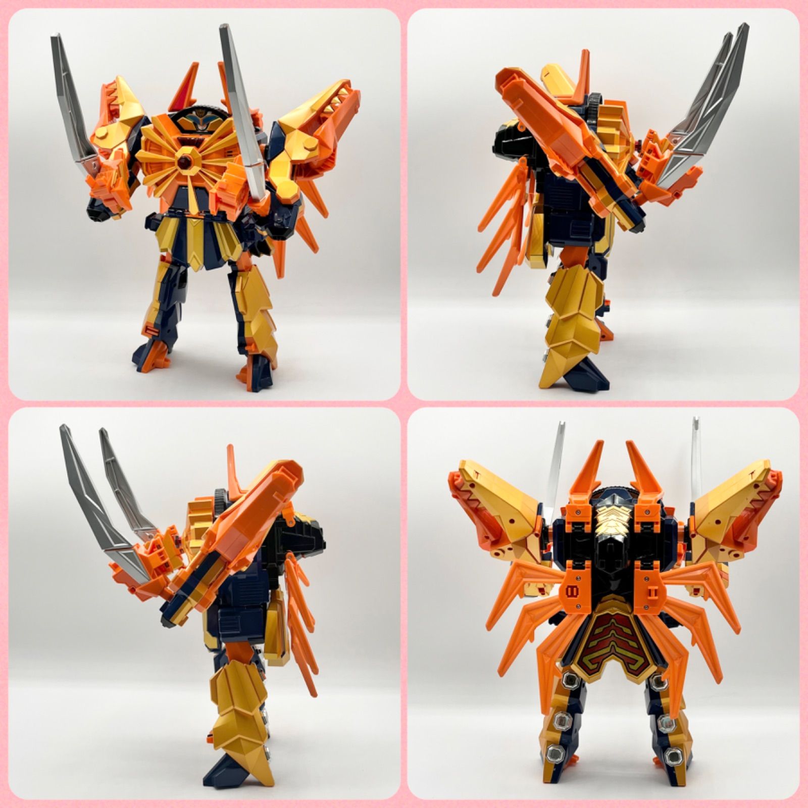 発光＆音声良好🔸ジョイント折れなし】イカダイカイオー（ダイカイオー