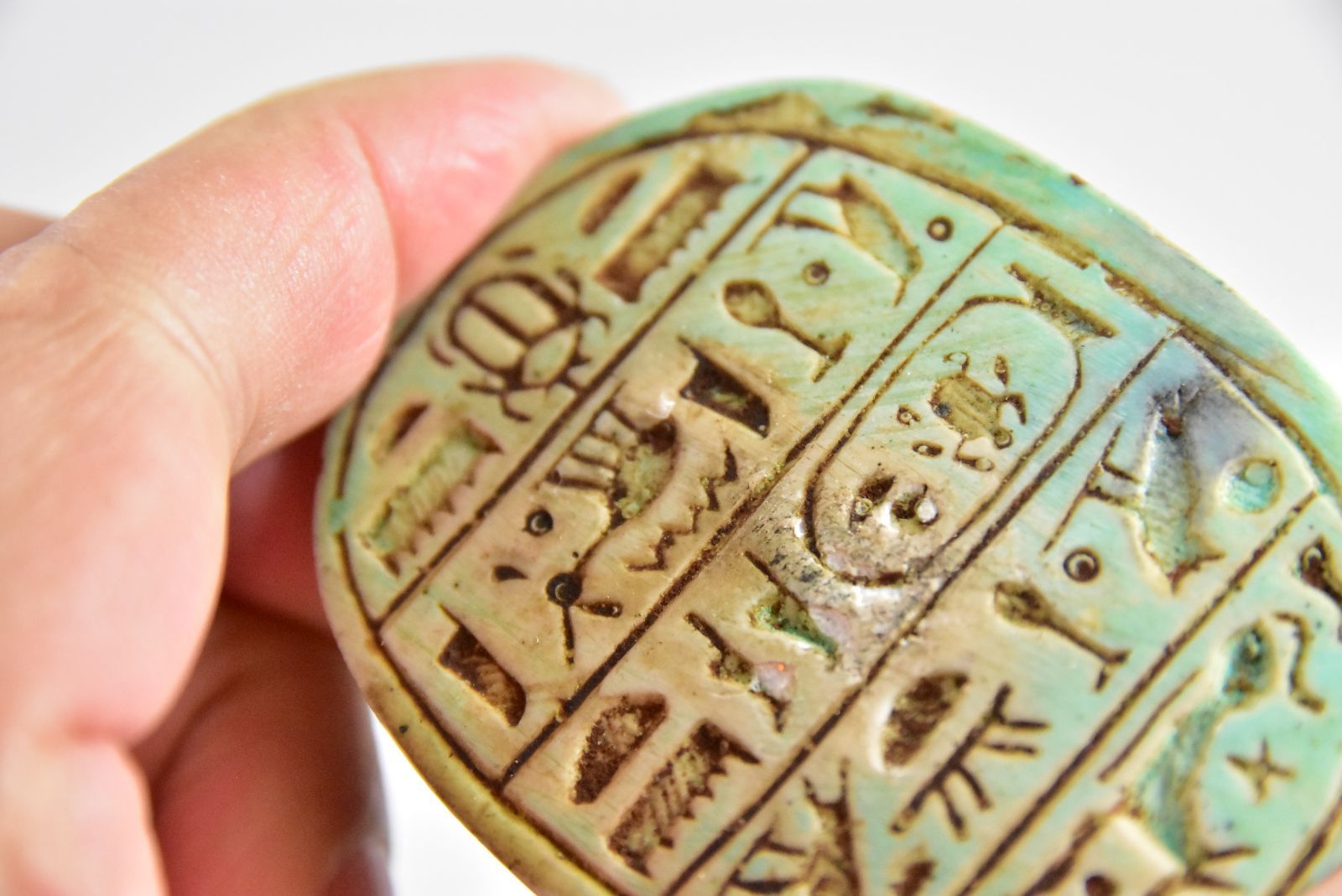古代エジプト スカラベ(ケプリ神)のお守り 護符 フンコロガシ