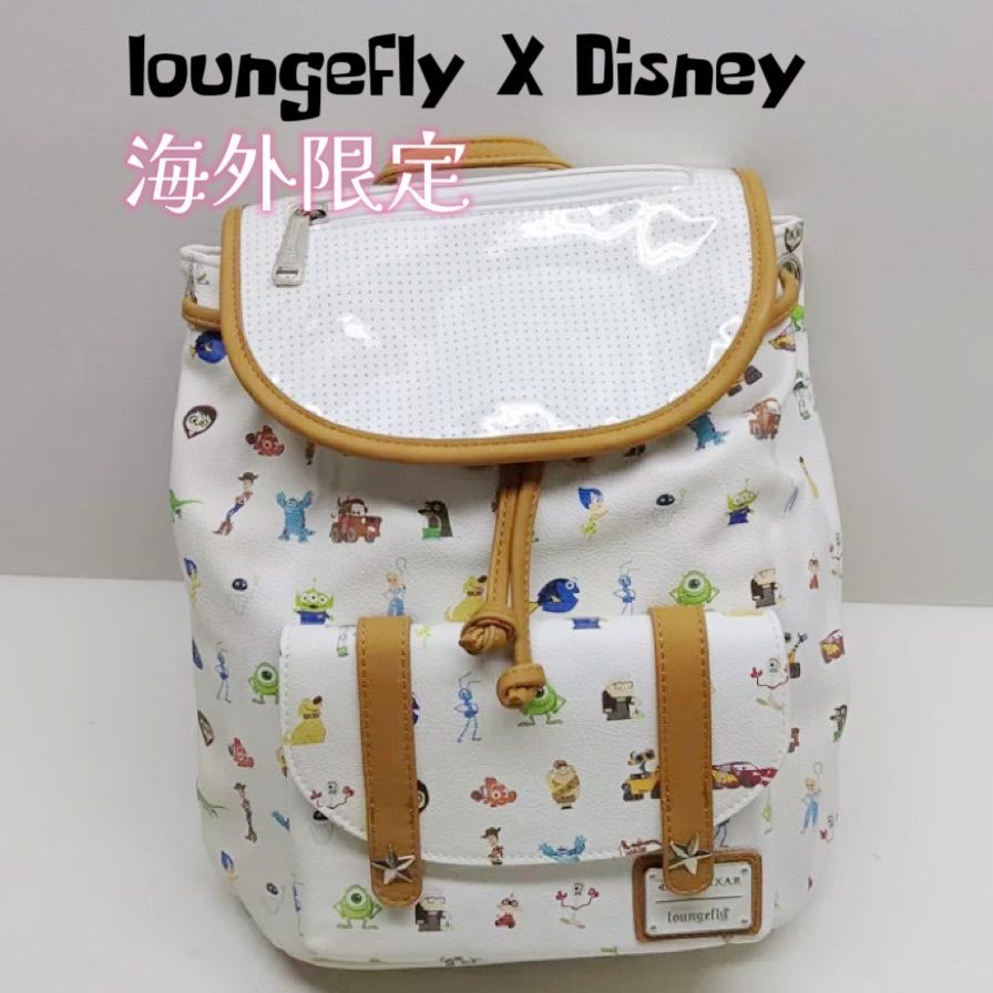 希少ラウンジフライloungefly ディズニーDisney 海外限定ミニバックパック