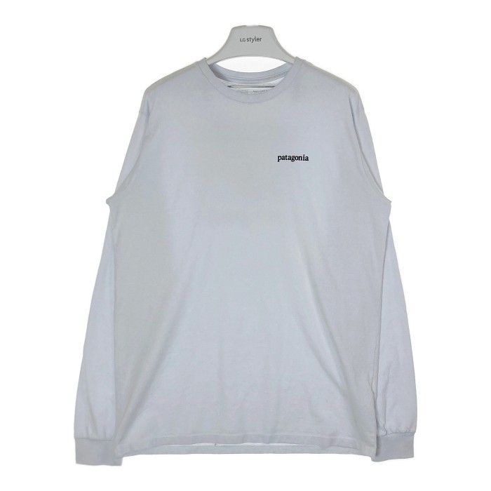 ★PATAGONIA パタゴニア 38517 リッジ レスポンシビリティー ロンT ホワイト sizeM