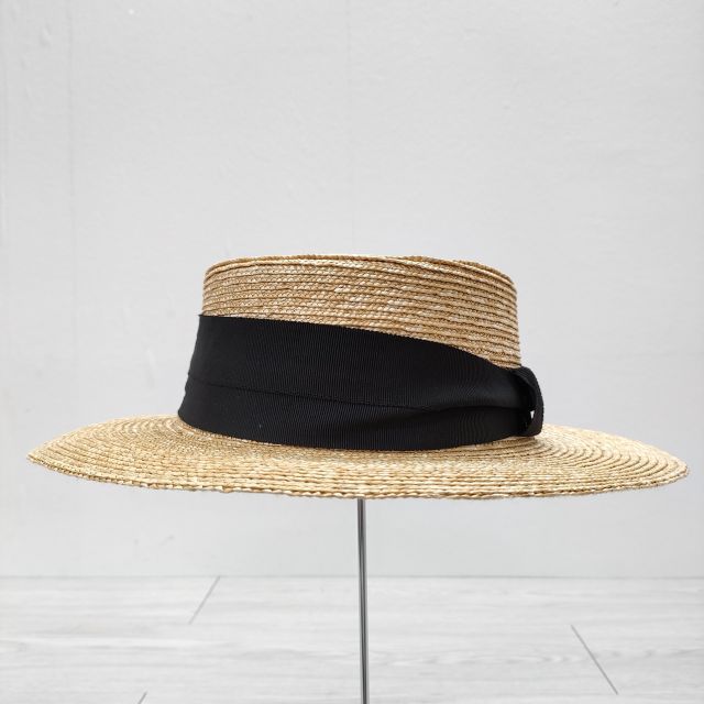 エルメス 麦わら帽子 ペーパーハット HERMES】エルメス コットン×麻
