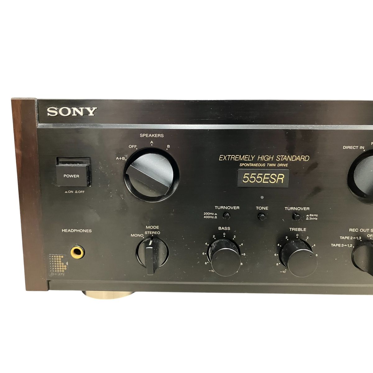 SONY TA-F555ESR プリメインアンプ 音響機材 中古 O10373724