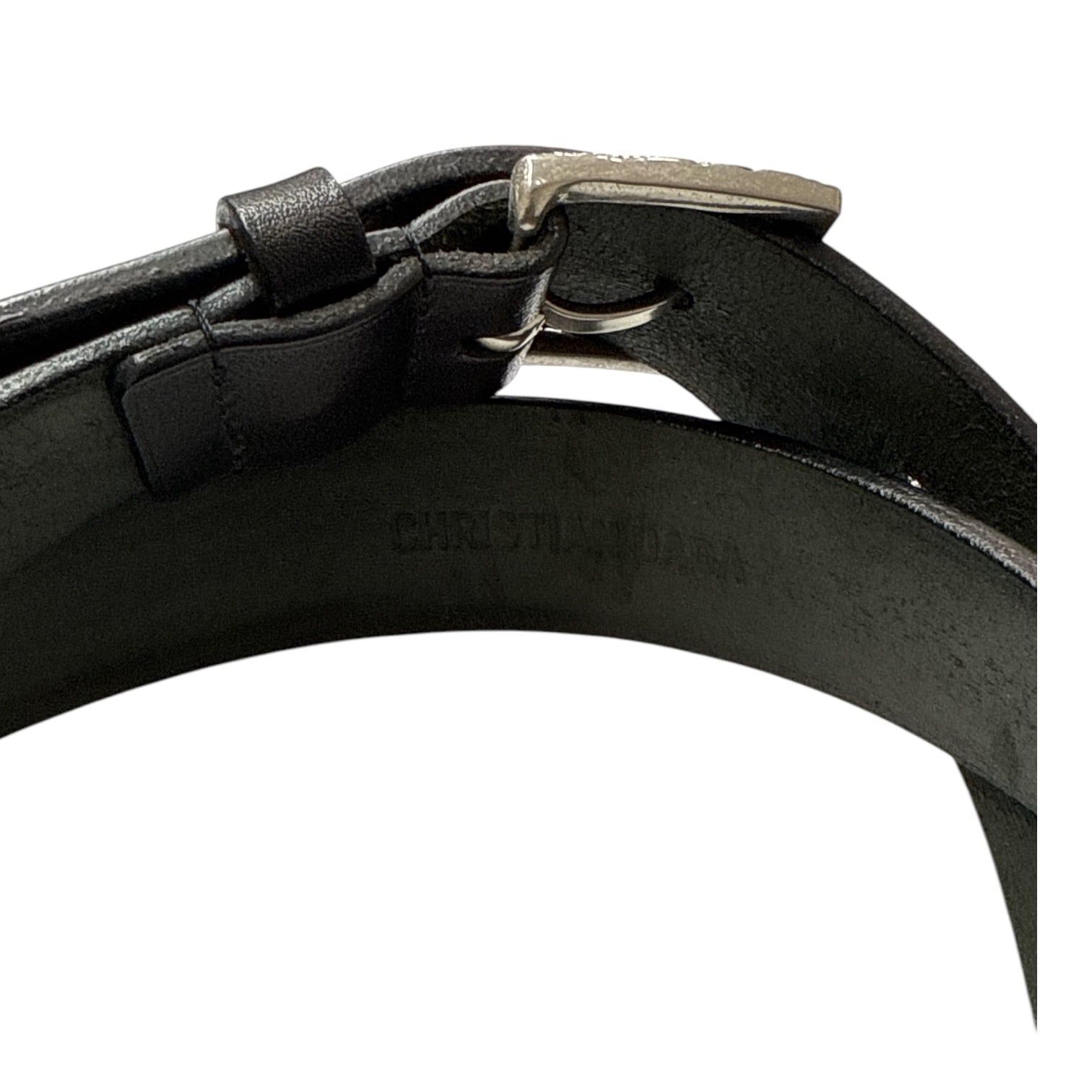 CHRISTIAN DADA レザーベルト CHRISTIAN DADA Karakusa Buckle Leather Belt - メルカリ