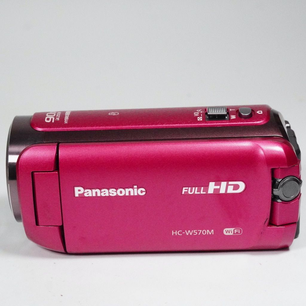 Panasonic パナソニック HC-W570M ピンク 動作OK 返金保証 /1766