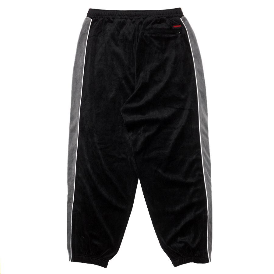 FUBU VELOUR TRACK SETUP【BLACK】 (フブ メンズ ベロア セットアップ