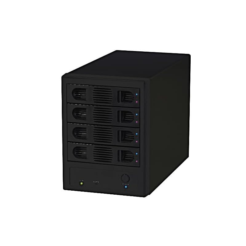 MARSHAL SATA 4台 外付けケース HDD TOWER 4 MAL-3035SBKU3 0