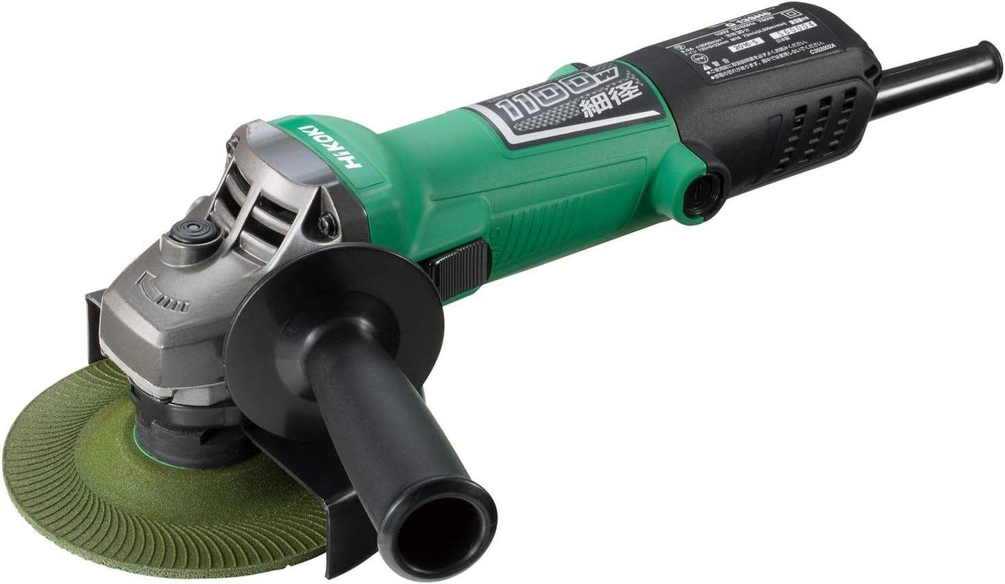 HiKOKI 旧日立工機 電気ディスクグラインダ トイシ径125mm×厚さ最大6mm×穴径22mm AC100V ブレーキ付 G13B クグラインダ