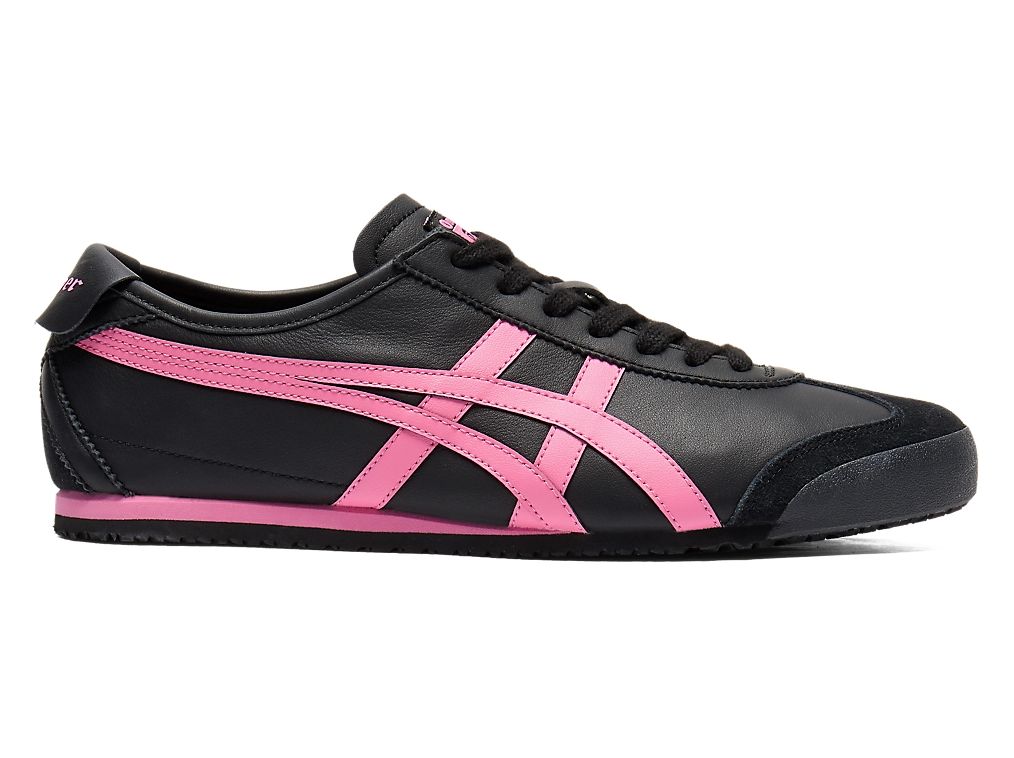 Onitsuka Tiger MEXICO 66 スニーカー メンズ レディース ローカット ブラック ピンク き 軽量 モデル