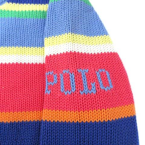 ポロ ラルフローレン POLO RALPH LAUREN レインボー ボーダー ニット 