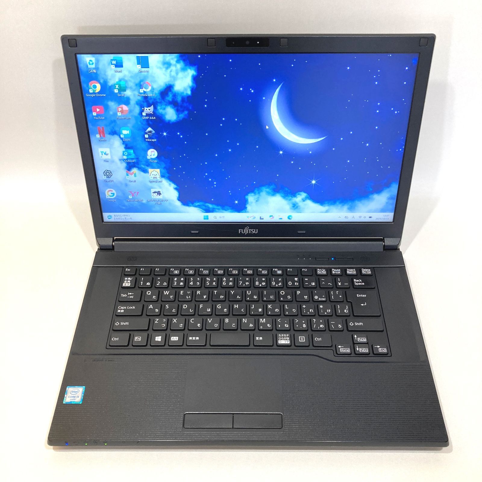 快速i5 超大容量 オフィス 黒 ノートパソコン T335-2