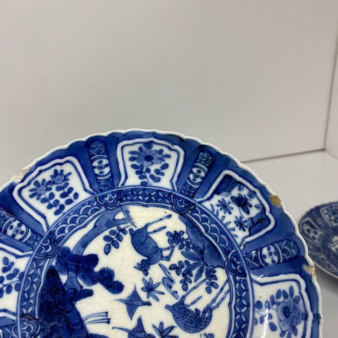 古伊万里 ふよう手七寸皿5枚 直径20.5cm 東K5-0430① - メルカリ