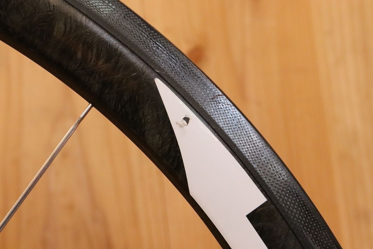 TNI 手組み カーボン チューブラー ホイールセット シマノ 11S