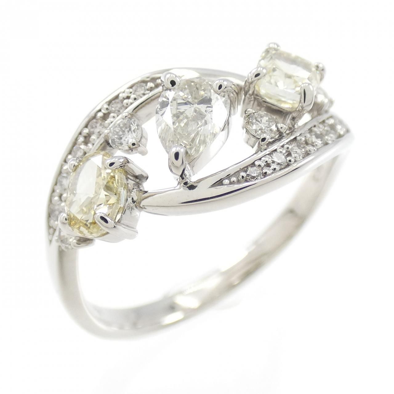 PT950 ダイヤモンド リング 0.86CT