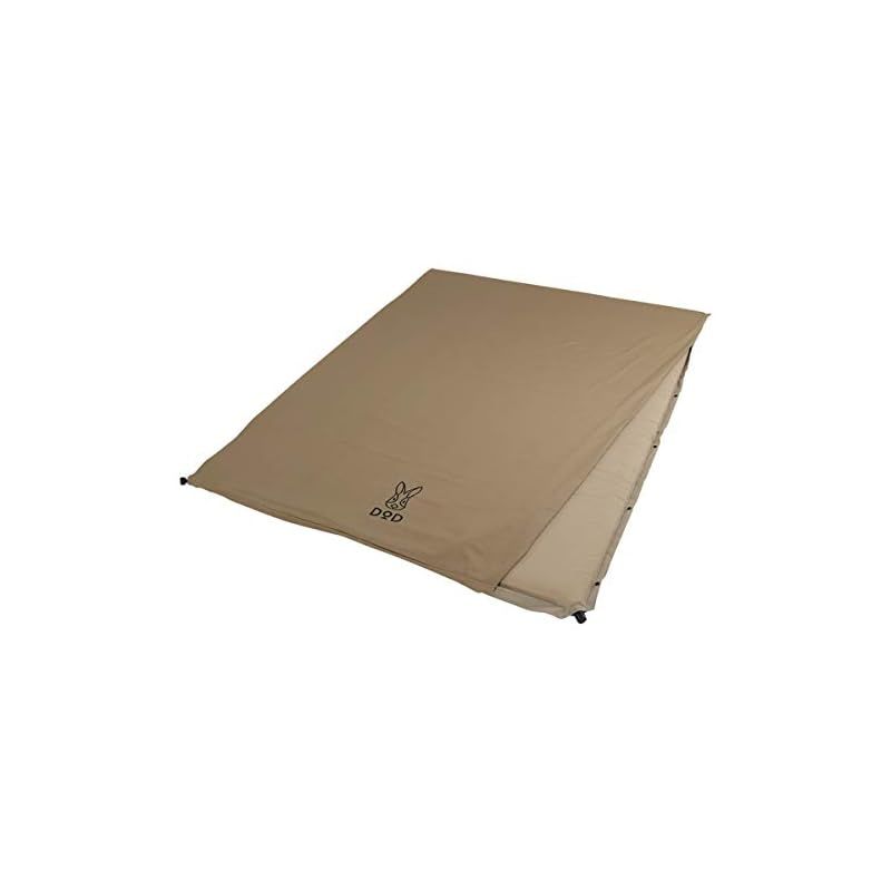 【美品】DOD ソトネノサソ（L）シーツ未使用 DOD(ディーオーディー) ソトネノサソイL 丸洗いシーツ付き 厚み