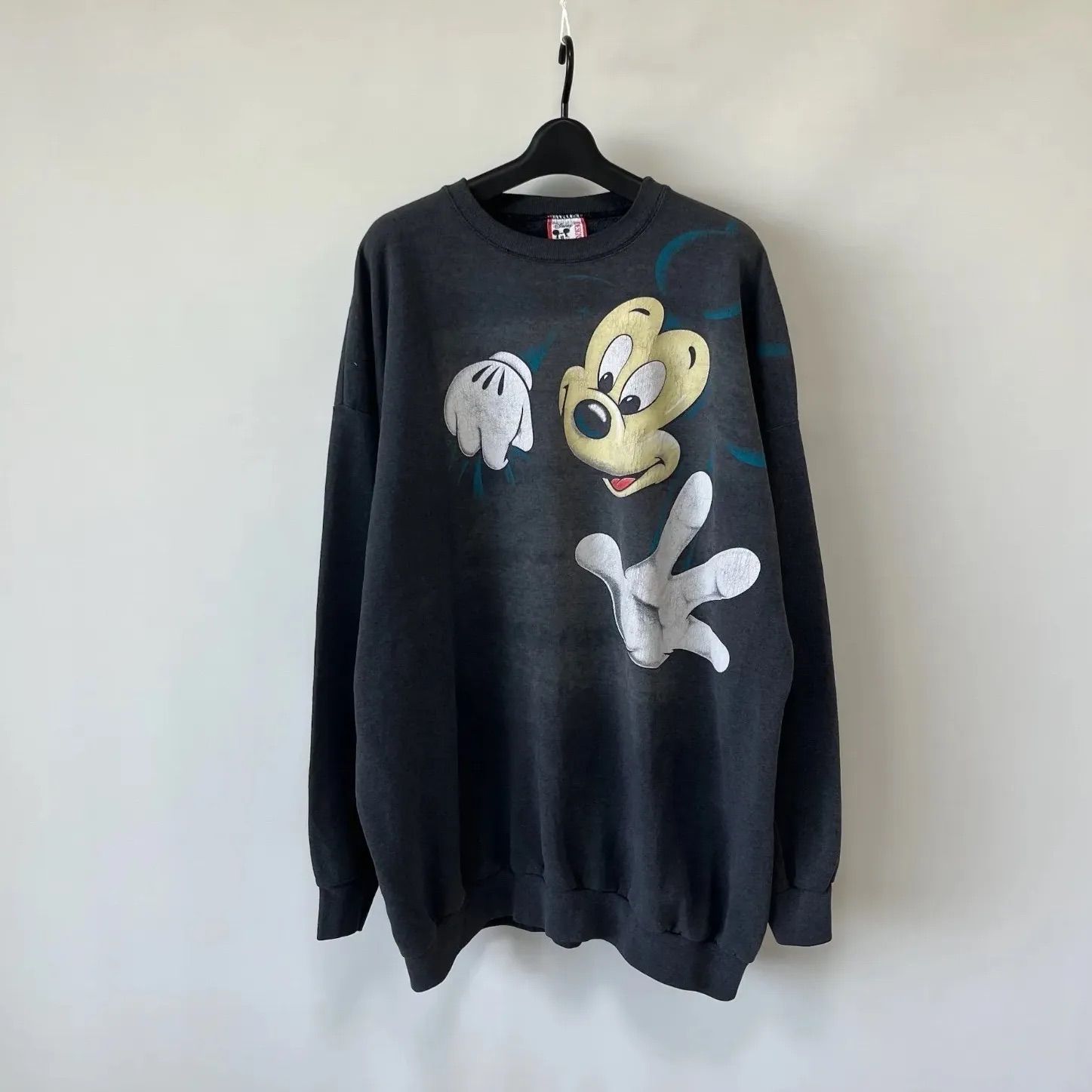 両面プリントヴィンテージミッキー ディズニージャージーズ90s 80s