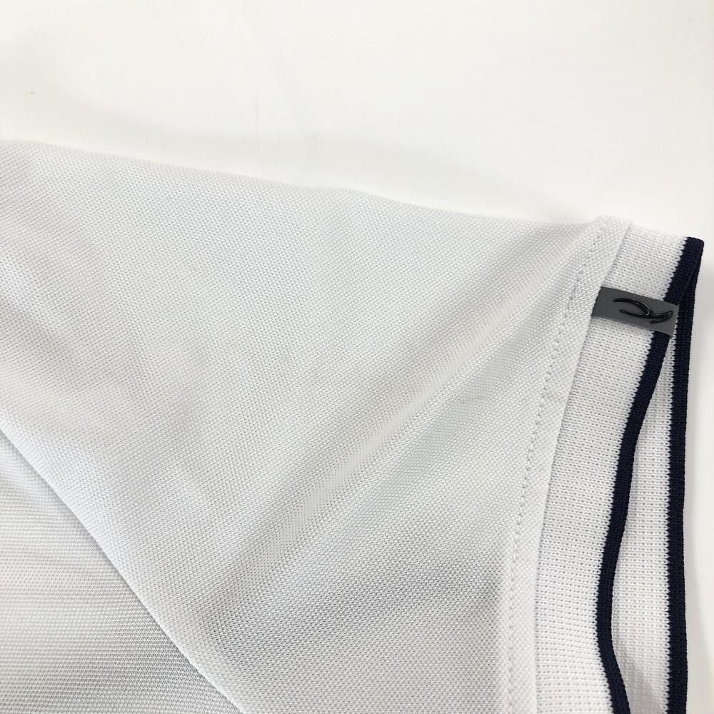 ☆SALE価格☆チュース 半袖ポロシャツ 白×ネイビー UPF30＋ レディース