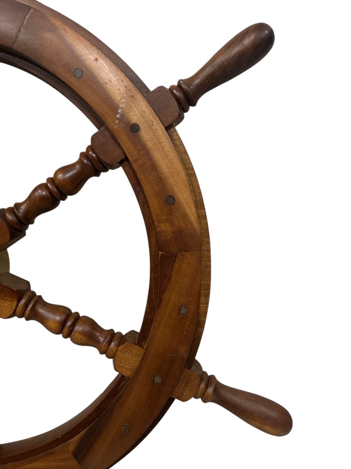 操舵 船舵 アンティーク オブジェ SHIP RUDDER ラットハンドル 操舵輪