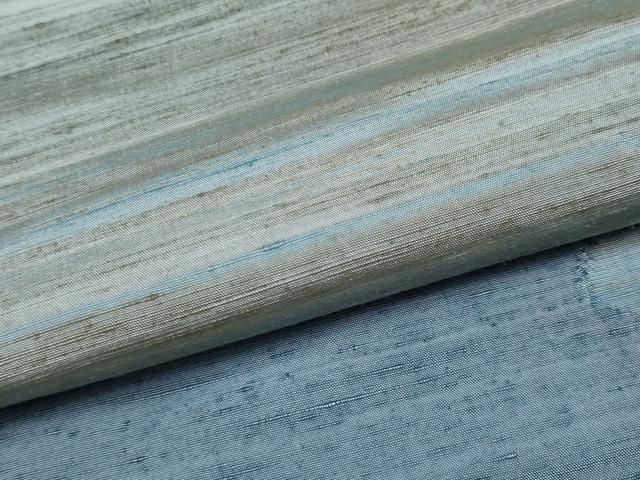 平和屋本店■極上　紅花紬　米沢　訪問着　作家物　切嵌文　逸品　未使用　CYAA1630s5 平和屋本店□極上 紅花紬 米沢 訪問着 作家物 切嵌文 逸品 未使用