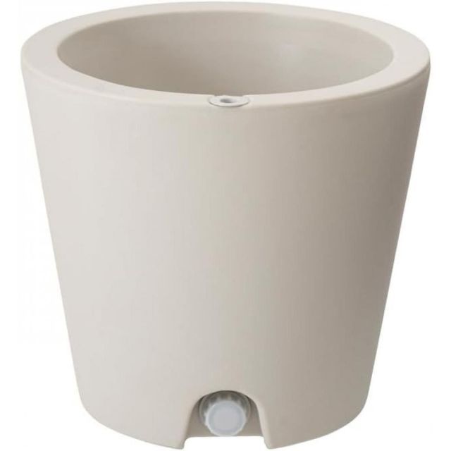 リッチェル タウンプランターWS コニカル55型 サンドグレー ポット型 大型プランター