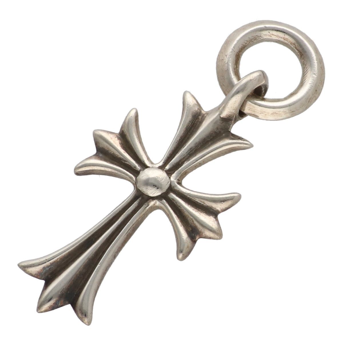 CHROME HEARTS クロムハーツ タイニーCHクロスチャーム SV925 シルバー ネックレス ペンダント トップ 25030958 RS