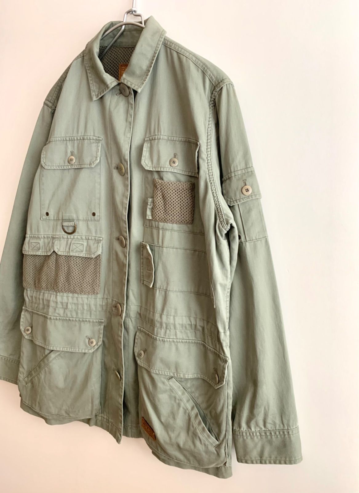 【美品】00s RLXRALPHLAUREN ミリタリージャケット ハンティング 90's Polo Ralph Lauren ハンティングジャケット 240124