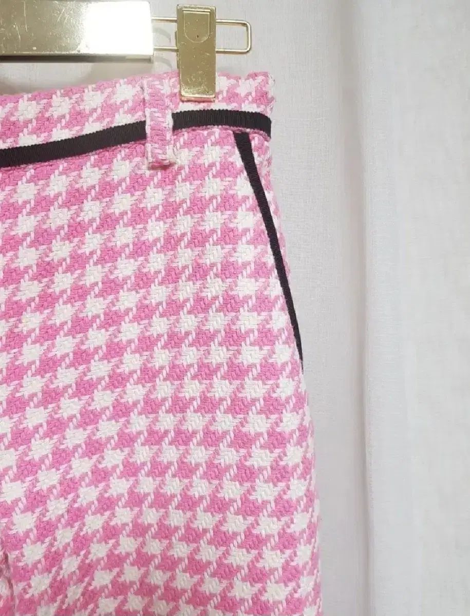 ブーツカット ツイードパンツ